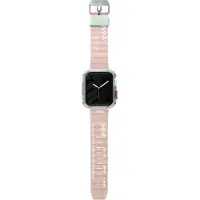 Skinarma Band Shokku Apple Watch 45/44/42mm light pink (Plastique, Silicone, Silicone), Sangles de montre, Pink