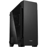 Zalman Boîtier PC, , Tour moyenne, 424x196x462 mm, 3 ventilateurs, Noir/Transparent