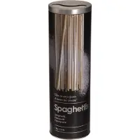 5five Simply Smart Récipient à spaghetti, 1 kg, métal, noir