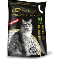 Hilton Litière Minérale - - Super Brillante Tofu - 2,5 Kg - Absorption Rapide - Sans Parfum
