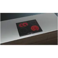 Siemens iQ300, Table de cuisson électrique, 60 cm, noir, Avec cadre en saillie, ET675FNP1E