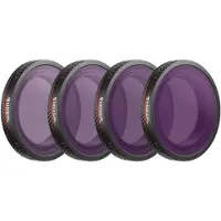 FreeWell Osmo Nano Action Camera Filter 4 Units Noir