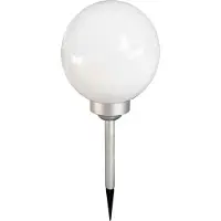 Volteno Lampe solaire Plastique+Alum. Boule 20Cm+