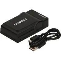Duracell - Chargeur de batterie USB - noir - pour Fujifilm NP W126