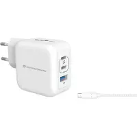 Conceptronic ALTHEA17W Chargeur 3 ports 67 W, 2 x USB-C, 1 x USB-A 1,5 m ws