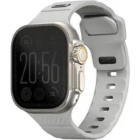 Uniq Bracelet Apple Watch 42 mm en caoutchouc FKM gris