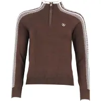 Mountain Peak Pull col roulé 1/2 zip femme Adomino