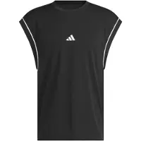 Adidas T-Shirt fonctionnel 'All-World ' noir / blanc