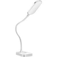 Avizar Max excell, Lampe de bureau et de chevet à LED sans fil flexible 360°, blanc