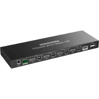 PremiumCord Commutateur KVM 4K@60Hz HDMI2.0 4:1 s dálkovým ovladačem