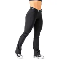 Nebbia Bubble Butt Flared Pants 2.0 Power Lift 308 Leggings Noir M Femme