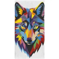 Otso Be A Wolf Microfiber Towel Multicolore 150 x 75 cm