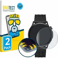 BROTECT Full-Screen Protection Mat, Film de protection pour smartwatch, Noir