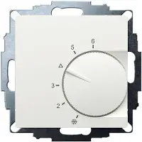 Eberle UTE 1003-RAL9010-M-55 Thermostat d'ambiance encastré 5 à 30°C, Thermostat, Blanc