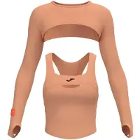Joma Step Sports Top Orange L Femme