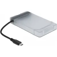 DeLOCK USB Type-C zu SATA Konverter mit 2.5" Schutzhülle