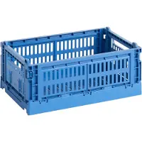 HAY - Panier Colour Crate S recyclé - Bleu