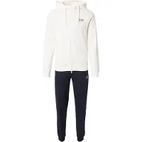Emporio Armani pour homme. 8NPV63_PJVRZ Survêtement en coton Core Identity avec capuche et fermeture éclair blanc (XL), Casuel, Sport, Manche longue