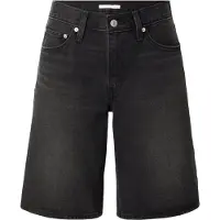 Levi's Jean 'Middy Jorts' noir denim