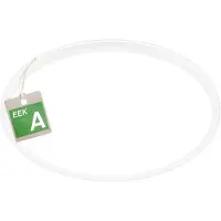 Briloner Tava A Lampe de plafond à LED, CEE A source lumineuse* avec 14W à 3000lm, plat, lumière indirecte, lampe de salon, cuisine, panneau LED, 42x3 cm, blanc