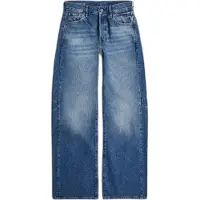G-Star pour femme. D25372-E267-H544 Jeans Bowey 3D Boyfriend blue (27/30), Bleu, Casuel, Denim, Durable, Coton Recyclé