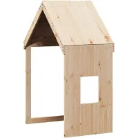 Syfax Toit de lit pour enfants 60x89x134,5 cm bois de pin massif