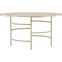 Venture Home Copenhagen table à manger Ø140cm whitewash.
