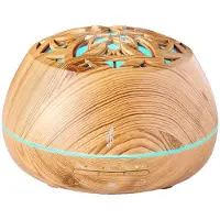 BigBen Interactive AROMASOUND LILYWOOD - Enceinte Lumineuse diffuseur + Synergie Zen
