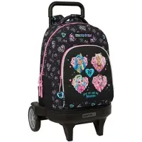 Safta Sac à Dos à Roulettes Monster High 33l 33x45x22cm