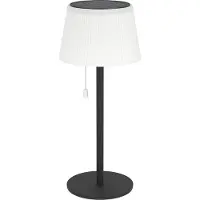 Eglo Lampe de table Scordiano Noir et blanc Solaire