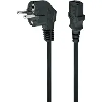 Gembird PC-186 electriciteitssnoer Zwart 1,8 m CEE7/4 C14 stekker