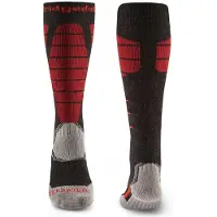 Bridgedale Ski Easy On Socks Rouge,Noir EU 40-43 Homme