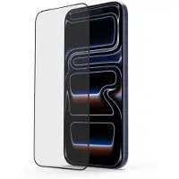 Hama Extreme Protect (1 pcs, Apple iPhone 17 Pro Max), Téléphone portable : film de protection, Noir, Transparent