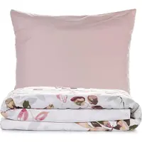 L'essentiel Maison , Brice - Beige, Beige, Ensemble housse de couette Ranforce king-size (FR), 100 % COTON RANFORCE, 240 x 220 cm