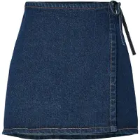 Pieces Jupe 'PCFLora' bleu denim