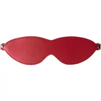 Obsessive Inferro - Masque effet cuir (rouge)