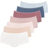 Vivance Culotte beige / bleu clair / mélange de couleurs / rose / blanc