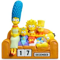 Grupo Erik Los Simpsons Calendar Jaune Enfants