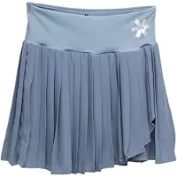 Osaka Pleated Skirt Bleu S Femme