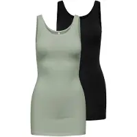 ONLY Haut 'ONLLive Love' vert pastel / noir