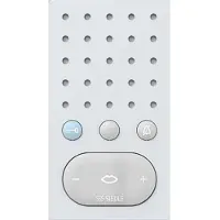 Siedle Téléphone mains libres LAN UP ws 79x133x23mm SSS210008479-00 (Ethernet, Filaire)