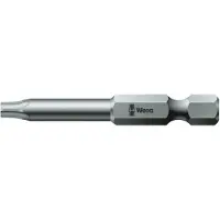Wera 05134740001, 1 pièce, Torx, 3 mm, TX 6, 70 mm, 25,4 / 4 mm (1/4")