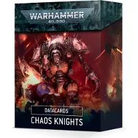 Games Workshop Warhammer 40k - Datacards V.9 Chaos Knights (En) (Carton)