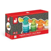 Janod Zigolos Ducks Stacker Educational Toy Multicolore 12 Months-3 Years Enfants
