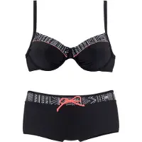 Kangaroos Bikini de sport noir / blanc