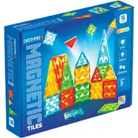 Geomag Jeu Éducatif Geomag de 16 Pièces