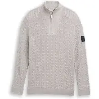 Tom Tailor Pull-over gris