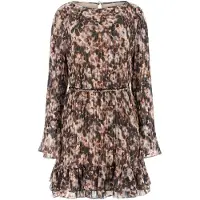 GUESS Robe courte LS ILENIA PLEAT femmes - Multicolore - EU XL