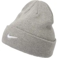 Nike Bonnet 'Terra Swoosh' gris / blanc