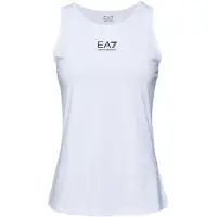 EA7 pour femme. 7W000314_AF14524 Top Tennis Pro T-shirt blanc (XL), Sport, Sportswear, Multisport, Viscose, Sans manches / bretelles